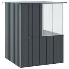 Vidaxl Kletka za ptice antracit 215 x 78 x 200 cm, galvanizirano jeklo.