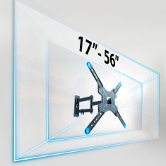 Humberg TV nosilec 17-56 inch 30 kg