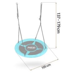 shumee Neo-Sport Swingo gugalnica "vranjino gnezdo" 100 cm