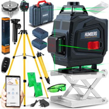 shumee Križni laser v kovčku + stativ Humberg HM-170