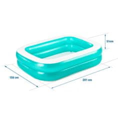 shumee Napihljiv družinski bazen 201 x 150 x 51 cm Bestway 54005