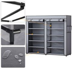 Massido Massido MS-805 tekstilna omarica za čevlje, grafitna