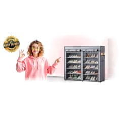 Massido Massido MS-805 tekstilna omarica za čevlje, grafitna