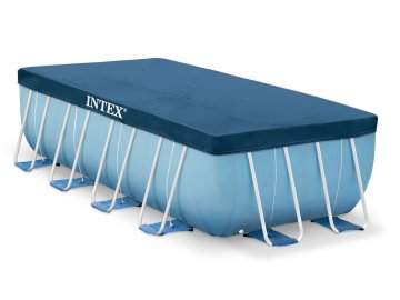 shumee Prevleka za bazen z okvirjem 400 x 200 cm INTEX 28037