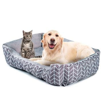 shumee Postelja 100 x 70 x 25 cm XL DR-236 siva