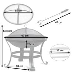 Berdsen Vrtno kurišče 60 cm BD-880