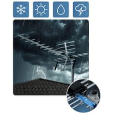 shumee Berdsen BD-951 usmerjena zunanja TV antena ultra HD 4K