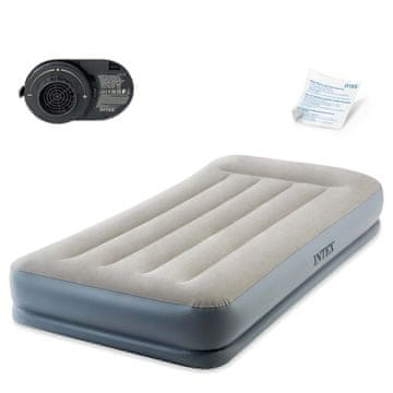 shumee Napihljiva vzmetnica 191x99x33 cm z vgrajeno električno črpalko INTEX 64116ND