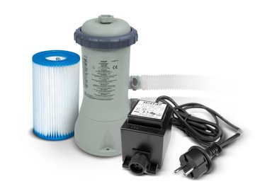 shumee Črpalka za filtriranje bazena + transformator 12V 3407L/h INTEX 28638GS