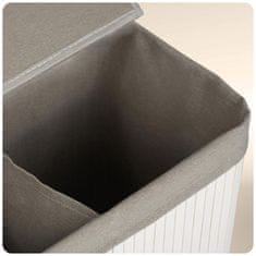 Massido Bambusov koš za perilo s pokrovom 100 l