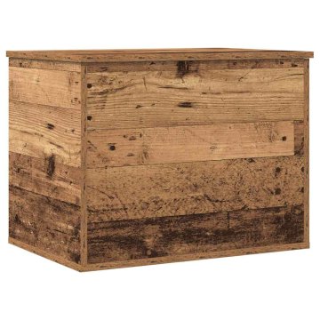 Vidaxl Shranjevalna škatla Star les 60 x 42 x 46 cm Konstruiran les