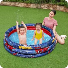 shumee Napihljiv bazen 122 x 30 cm Spiderman Bestway 98018
