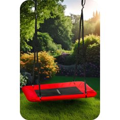 shumee Neo-Sport Swingo pravokotna gugalnica v obliki vraninega gnezda 110 x 70 cm