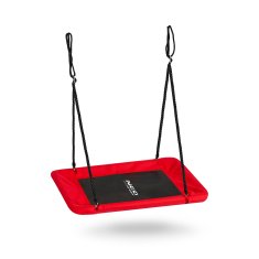 shumee Neo-Sport Swingo pravokotna gugalnica v obliki vraninega gnezda 110 x 70 cm
