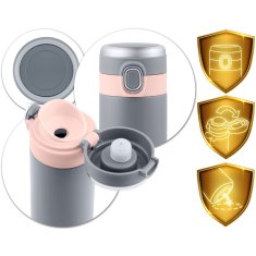 shumee Vakuumska termovka 450 ml BD-786 siva