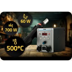 shumee Spajkalna postaja Humberg HM-29 z močjo 700 W
