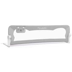 Nukido Zaščitna posteljna ograja 150 x 42 x 35 cm siva