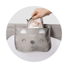 Nukido Zaščitna posteljna ograja 150 x 42 x 35 cm siva