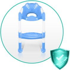 shumee Ricokids 729100 Prevleka za straniščno desko Koala z lestvijo, modra