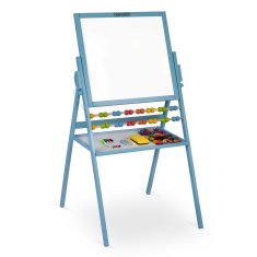 shumee Ricokids magnetna vrtljiva tabla za pisanje krede - modra