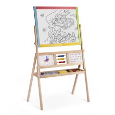 shumee Ricokids velika magnetna tabla z vrtečo se uro - večbarvna