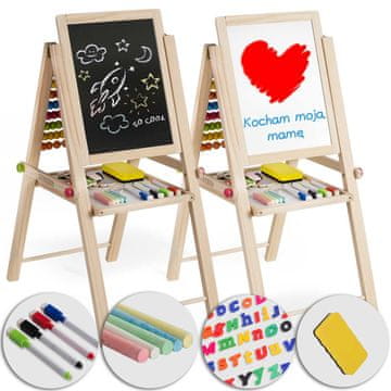 Ricokids zložljiva magnetna tabla