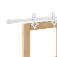 Vidaxl dr sliding door with hardware set 93x211 cm trdi les bor