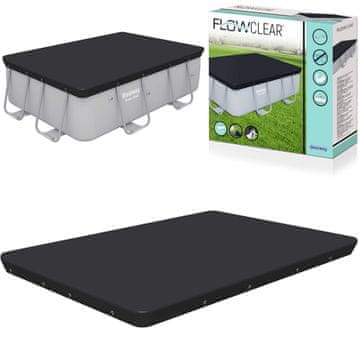 Bestway Pravokotno pokrivalo za bazen 282 x 196 cm 58442
