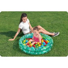 shumee Napihljiv bazen za otroke z žogicami 91x20cm Bestway 51141