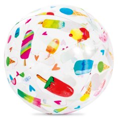shumee Napihljiva žoga za na plažo sladoled 51 cm INTEX 59040