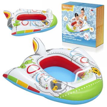 Bestway Napihljiv čoln za plažo Spaceship 104 x 99 cm Bestway 34178