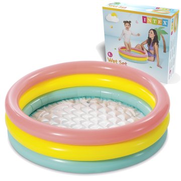 shumee Napihljiv otroški bazen 3 barve 86 x 25 cm INTEX 58924