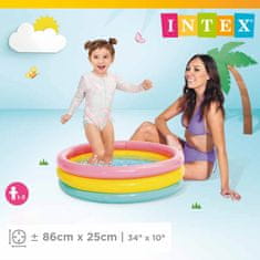 Intex Napihljiv otroški bazen 3 barve 86 x 25 cm INTEX 58924