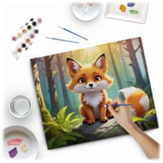 shumee Slika po številkah 40x50 cm Massido Lisek