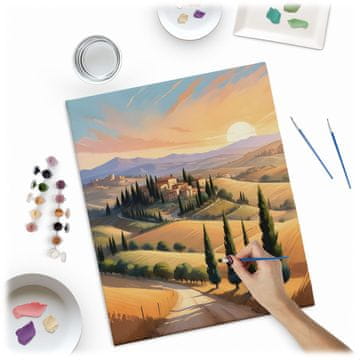 Massido Pobarvaj po številkah sliko 40x50 cm Landscape