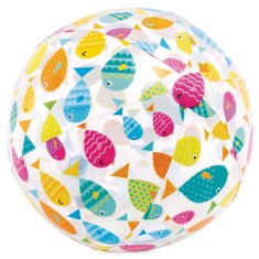 shumee Napihljiva žoga za na plažo vesela ribica 51 cm INTEX 59040