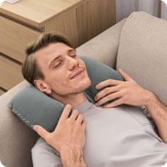 Bestway Potovalna blazina rogljiček 37 x 24 x 10 cm 67006 siva