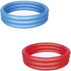 shumee Napihljiv bazen 122 x 25 cm Bestway 51025 - rdeč