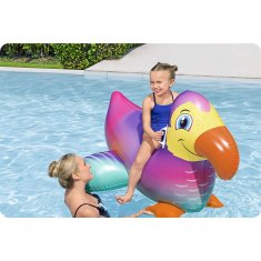 shumee Napihljiva plavalna blazina za otroke vodni tukan 141 cm Bestway