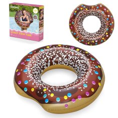 shumee Napihljiv obroč za plažo rjav Donut 107 cm BESTWAY