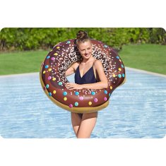 shumee Napihljiv obroč za plažo rjav Donut 107 cm BESTWAY