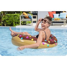 shumee Napihljiv obroč za plažo rjav Donut 107 cm BESTWAY