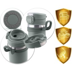 shumee Vakuumska termovka 450 ml BD-783 siva