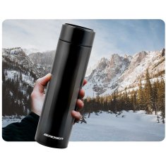 shumee Vakuumski termos 420 ml BD-782 črne barve