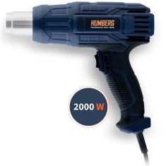 shumee Električna toplotna pištola Humberg HM-290 z močjo 2000 W