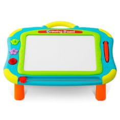 Ricokids Scribble Table + risalna miza - modra