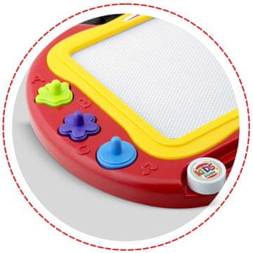 Ricokids Tabla + risalna miza - rdeča