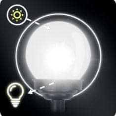 Ilumen Solarna svetilka bela krogla 4 kosi LS-102