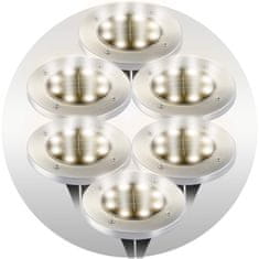 Ilumen Solarna ozemljitvena svetilka 6 kosov LS-104