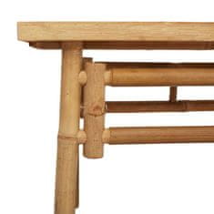 Vidaxl klop Rjava 110 x 38 x 45 cm Bambus